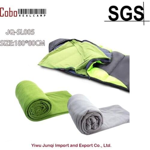 Outdoor Fleece Sleeping Bag Camping Travel Air Conditioning Portable 4 Seasons Sleeping Bag for Outdoor Camping Hiking