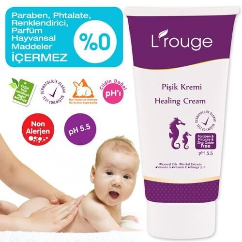L’rouge Diaper Rash Treatment Pişik Önlemeye Yardımcı Krem / L’rouge Крем Предотвращает Появление Сыпи у Новорожденных