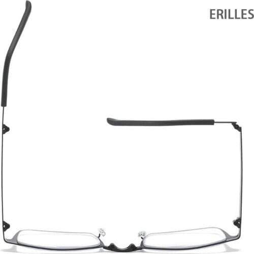 New Stainless Steel Reading Glasses Women And Men Anti Blue Light Presbyopic Glasses Unisex Radiation Protection Eyeglasses +2.5