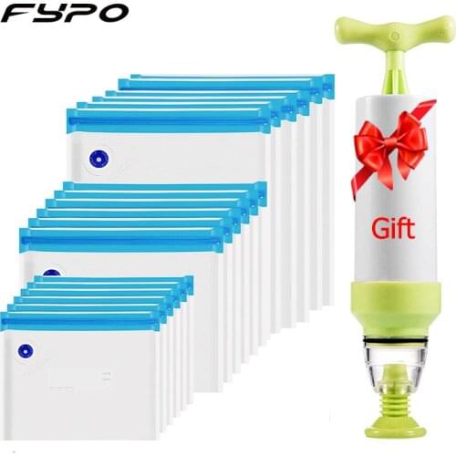 1/5 Pcs Food Storage Bags and Pump,Reusable Food Vacuum Sealer Bags for Cooking & Food Storage Freezing And Fresh Keeping