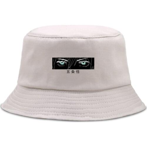 Hats Gojo Satoru Jujustu Kaisen WomenS Fishman Hat Fashion Sunscreen Sun MenS Panama Hats Foldable Hip Hop Bob Cap For Women