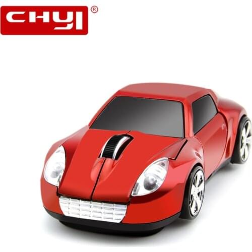 2.4Ghz Wireless Mouse Car Shape Computer Mause1600DPI USB Scroll Mice Mini 3D Ergonomic Kid Gift PC Optical Mouse For Laptop Mac