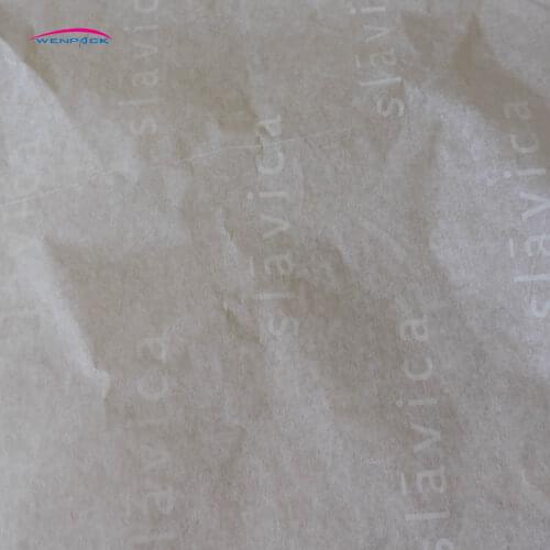 Custom printed logo Moisture Proof wrapping gift tissue paper for packaging