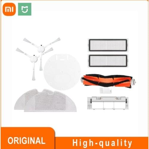 Xiaomi Robot Vacuum Cleaner 1C Accessories Hapa Filter Mopping Cloth Side Brush Main Brush Cover for XIAOMI MIJIA 1C/1T/2C Parts