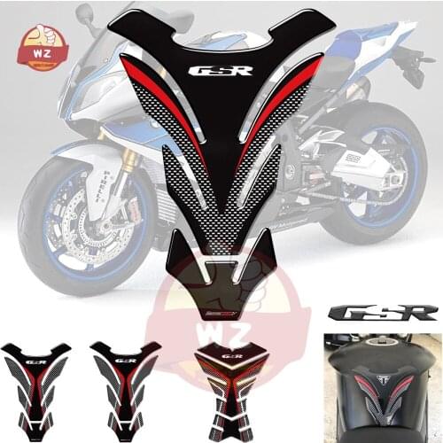 For Suzuki GSR250 GSR250S GSR250F GSR400 GSR600 GSR750 GSR Motorcycle Carbon Fiber Appearance Fuel Tank Pad Protection Sticker