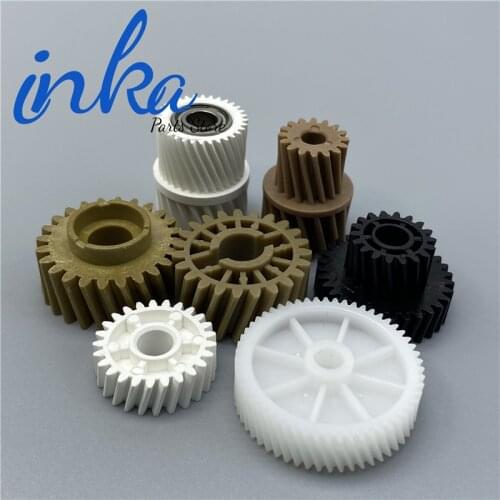 1Set Fuser Drive Gear Transfer Gear Transfer Waste Toner Gear For Konica minolta bizhub c452 c451 c550 c650 c552 c652 c754 C654