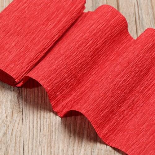 250*10cm Origami Crepe Paper Wrinkled Paper Roll Flower Wrapping Gifts Packing DIY Craft for Wedding Party Decoration