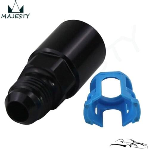 Fuel Line EFI Fitting Adapter AN6 Male to 5/16"Quick Connect Disconnect Push On
