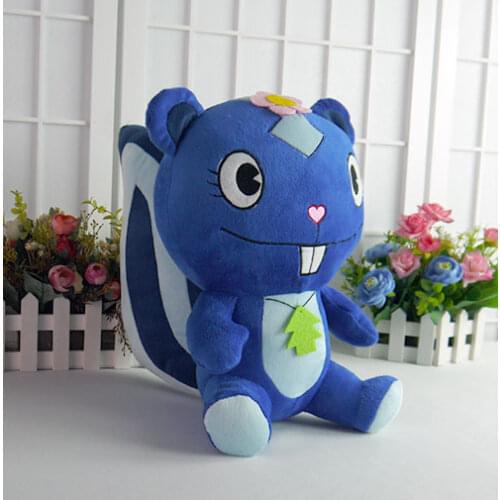 Anime HTF Happy Tree Friends Petunia 32cm Toys Stuffed Plush Pillow Cushion Children Christmas Gift