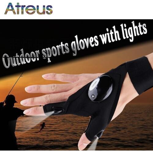 Atreus Glove Light Flashlight Nighttime Repair Tool For Volvo Toyota Chevrolet cruze Opel astra h Nissan qashqai Peugeot 307 308