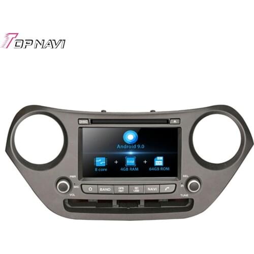 Autoradio 7'' Octa Core Android 9.0 Auto Car Radio GPS Navigation For HYUNDAI I10 2013- Stereo Audio DVD Multimedia Player 2 Din