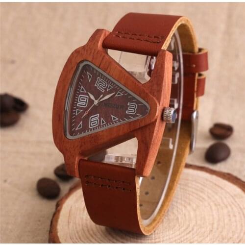 2016 Sandalwood Wood Watch Men Luxury Watches MOZUN Quartz Watch Women Dress Watches Ladies Wristwatch Mens Hours Montre Femme