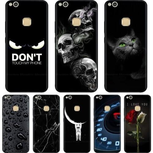 For Huawei P10 lite Case Silicon Shockproof Printed Soft Back Phone Case for huawei P10lite p 10 P10 Plus Fundas Coque Shells