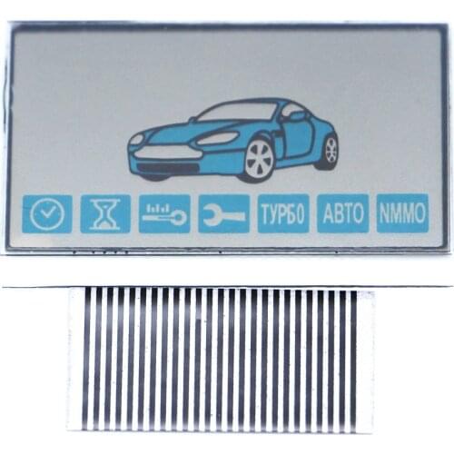 E90 LCD display flexible cable for Starline E90 remote controller display with Zebra Stripes free shipping