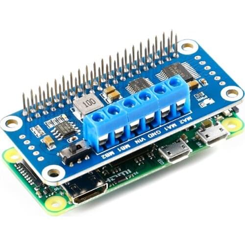 Raspberry Pi 4 B 3B TB6612FNG Expansion Development Board Module DC Motor Driver HAT 4B IIC I2C Interface PCA9685