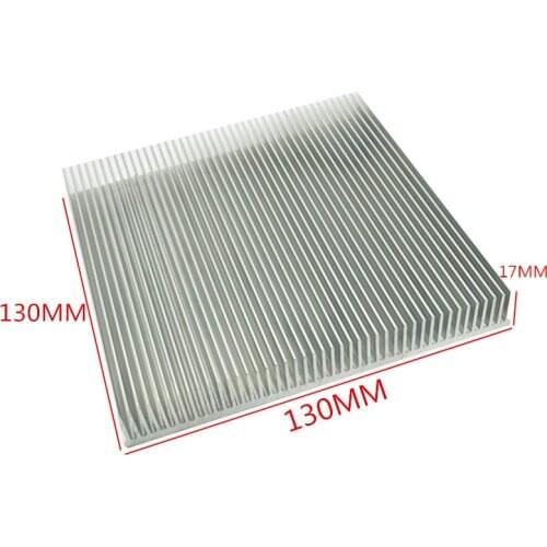 Can be customized High power heat dissipating aluminum profile 130*130*17MM radiator environmental protection heat sink