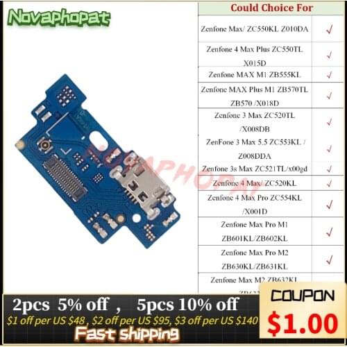 Novaphopat Microphones For Phones Asus ZenFone Max Plus M1 China