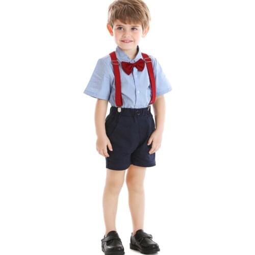 Baby Boy Clothes Baby Clothing Set Wedding Party Birthday Children Boy Summer Clothes Suit Summer Boys Baby Boy Clothes