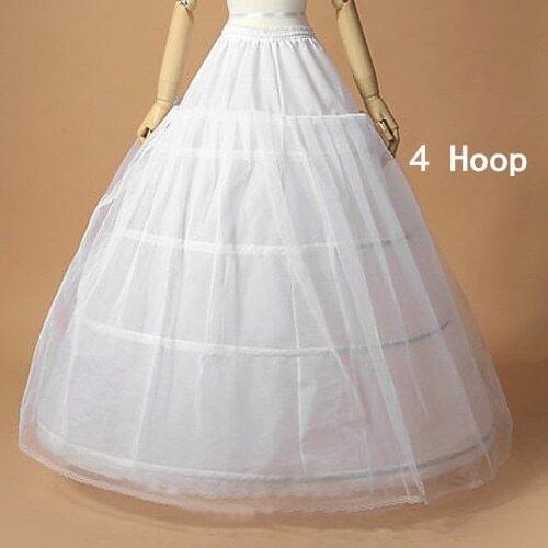 Hoops Petticoats For Wedding Dress Ball Gown Plus Size Bride Petticoat 2023