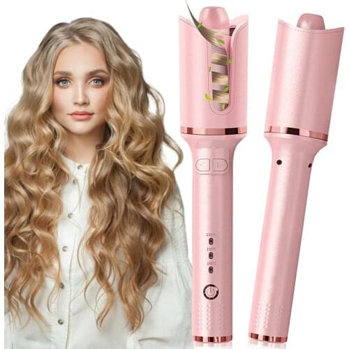 Professional Hair Curler Automatic Curling Iron Crimp Hair Waver Tongs Rotating Hair Curling Wand Air Curler Curling Hair Curls