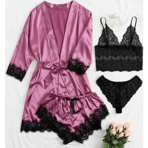 Женские комплекты для сна SSANSISITER China At AliExpress