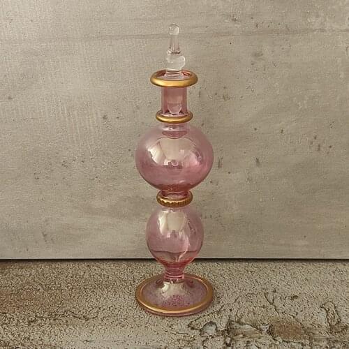 20 ml Glass Perfume Bottle Beauty Fragrance Refillable Bottle Vintage Makeup Organizer Bedroom Bath Accessory Mothers Day Gift