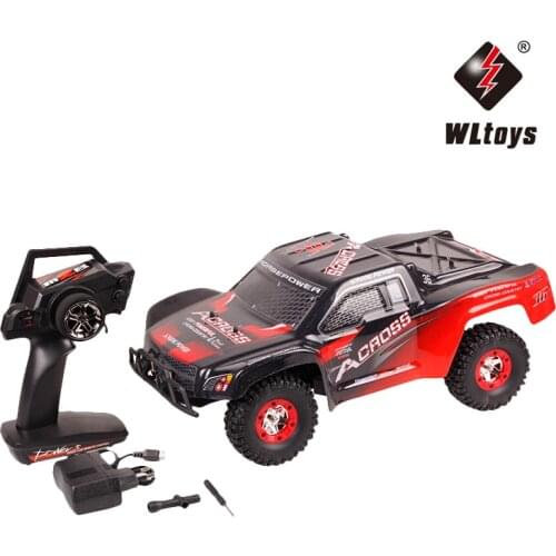 WLtoys 12423 RC Car 1/12 2.4Gz High Speed 50KM/H 4WD Remote Control Car Waterproof Climbing Car Off-Road Vehicle