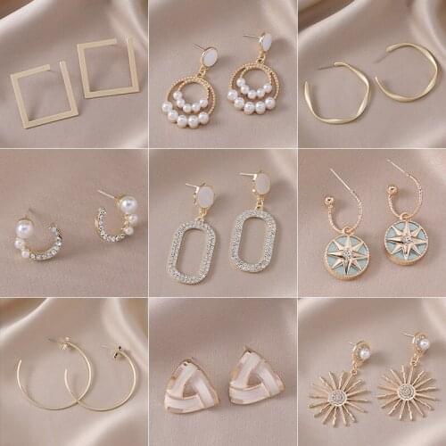 S925 silver needle earrings female fashion exquisite light luxury wild temperament Earstuds long tassels new personality jewelry