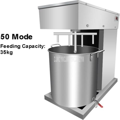 35kg Capacity Multifunction Food Mixer Stainless Steel Commercial Automatic Electric Dumpling Stuffing Stirring Machine 50 Model