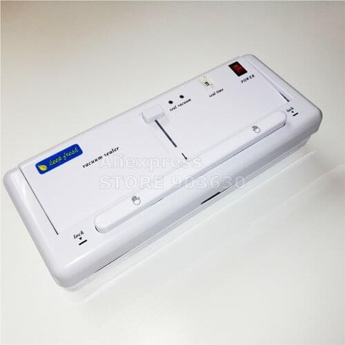 Free Shipping!220V/110V Small Manual Muli-Functional Food Saver Vacuum Sealer Packing Machine DZ-280 with FREE GIFT-Plastic bag