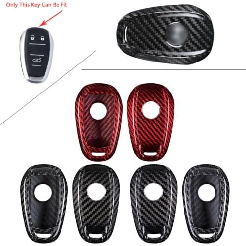 Car Glass Fiber Remote Key Shell Cover Case For Alfa Romeo Giulia Stelvio