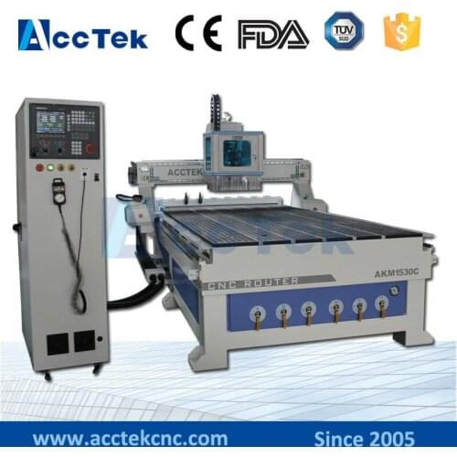 Wood furniture making 8 tools linear atc cnc woodworking machine with tool changer