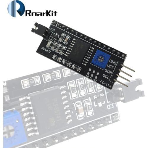 IIC I2C TWI SPI Serial Interface Board Port For Arduno 1602 2004 LCD LCD1602 Adapter Plate LCD Adapter Converter Module PCF8574
