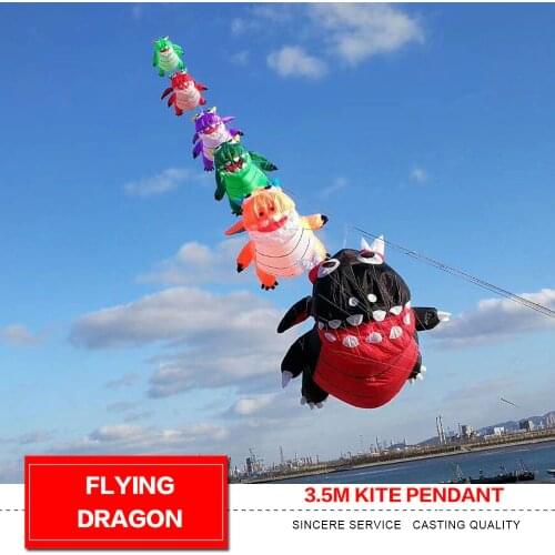 Kite Flying Dragon 3.5m kite pendant
