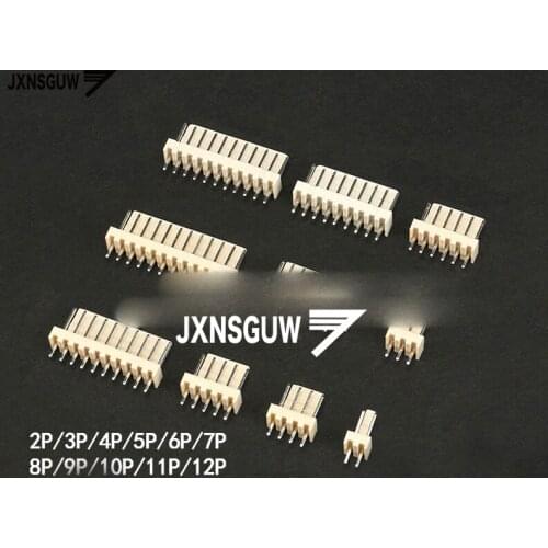 50PCS KF2510 connector 2.54mm straight needle 2P/3P/4P/5P/6P/8P/9P/10/11P/12P