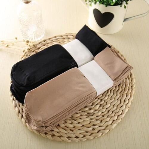 10 pairs Women socks Wide Mouth Nylon Ankle Socks Sexy Ladies Girl Low Cut Short Stock Thick Silk Soft Thick Meias 2 colors