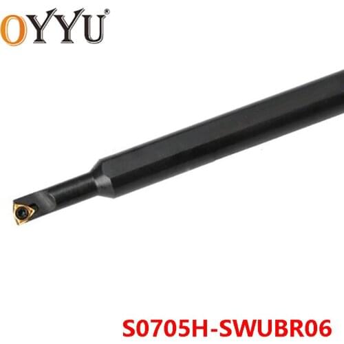 OYYU SWUBR S0705H-SWUBR06 Internal Turning Tool Holder CNC Carbide Inserts Shank Boring Bar use WBGT06