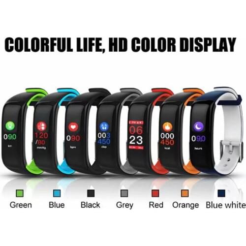 P1 Plus Color Display Heart Rate Monitor Blood Pressure Smart Watches Fitness Bracelet Activity Tracker Smart Wristband