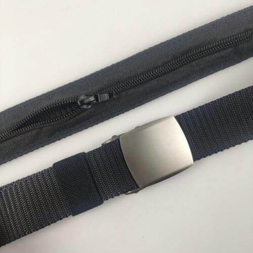 Womens Outdoor Travel Safe Hidden Wallet Belt Mujer Strap Designer High Quality 3.2CM Children Alloy Buckle Hide Money Belt