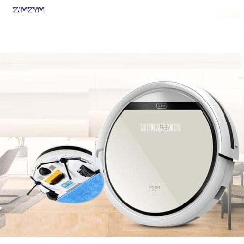 V5 Dry and Wet Robot Cleaner 0.3L with Vacuum Cleaner with Water Tank, sensor, remote auto charge Cleaner robot battery 2600mah
