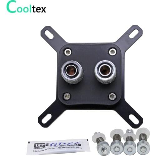 Special offer) CPU Water Cooling BLOCK Cooler Computer watercooled block For Intel LGA775/1155/1156/1150/1366 heat dissipation