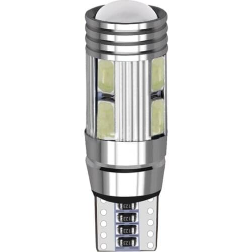 10-50Pcs T10 W5W 10SMD 5630 5730 LED Bulbs Car Marker Light Auto Clearance Lamp For Ford Focus 2 3 Fiesta Mondeo Ecosport Kuga