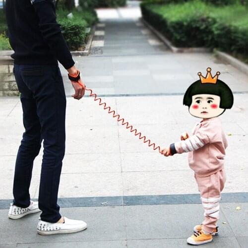 10ps/lot Kids Safety Harnesses Child Wrist Leashes Anti-lost Link Children Wristband Wholesale