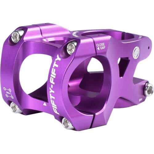 FIFTY-FIFTY Aluminium Mtb Bicycle Stem Mountain Bike Stems 35/50mm angle 0 degree