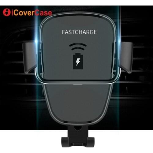 Car Air Vent Mount Charger For Huawei P20 Pro P 20 Lite p20lite p20pro Charger Qi Type C Receiver Wireless Charging Phone Charge