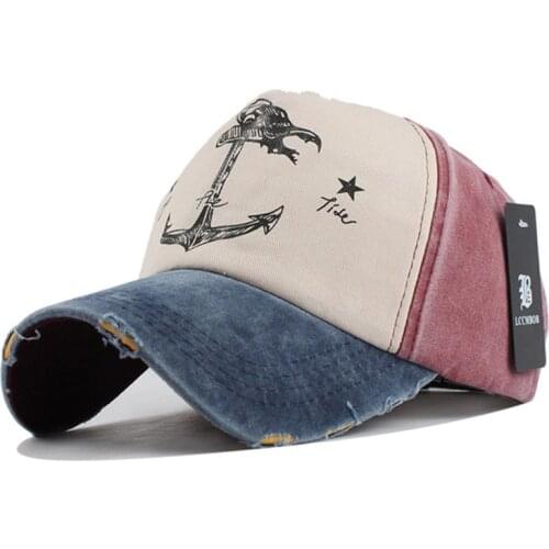 Washed Cotton Baseball Cap Unisex Cotton Baseball Cap Men & Women Casual Adjustable Outdoor Recreational Climbing Hat