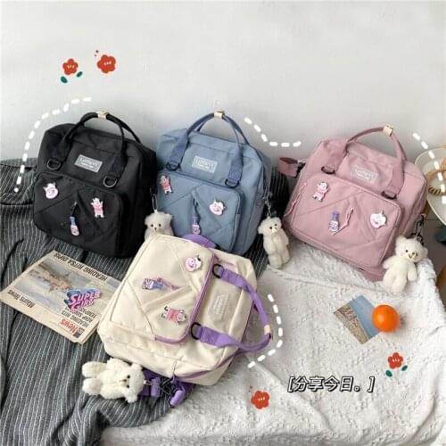 Children Backpack Kindergarten School Bag For Girl Baby Cute Cartoon Schoolbag Kawaii Handbags Crossbody Book Bag Rugtas Bolsas