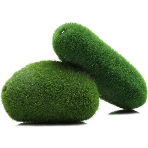 DIY Marimo Moss Balls Artificial Grass Turf Mini Fairy Garden Micro Terrarium 50JD