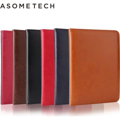 For ipad pro 9.7 10.5 case inner card slot For with apple logo For ipad pro 11 2018 case Leather PU Briefcase Magentic Cover