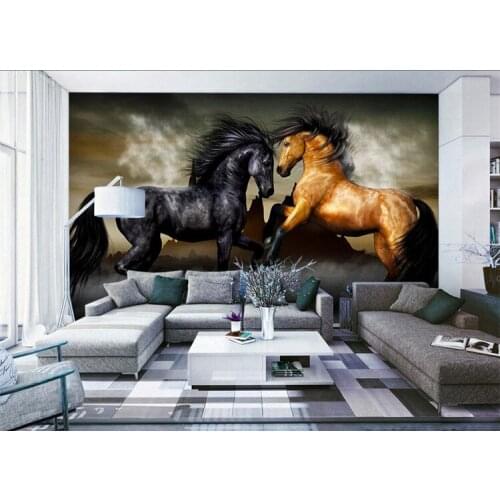 Custom made photo wallpaper 3D Horse the background wall paper living room bedroom mural TV backdrop wallpaper